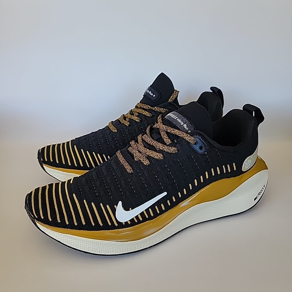 Nike Reactx Infinity Run 4 Black/sea Glass-Bronzine DR665 006 - Picture 9 of 16